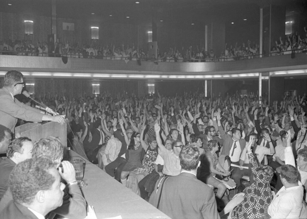 1968: Public school teachers go on strike